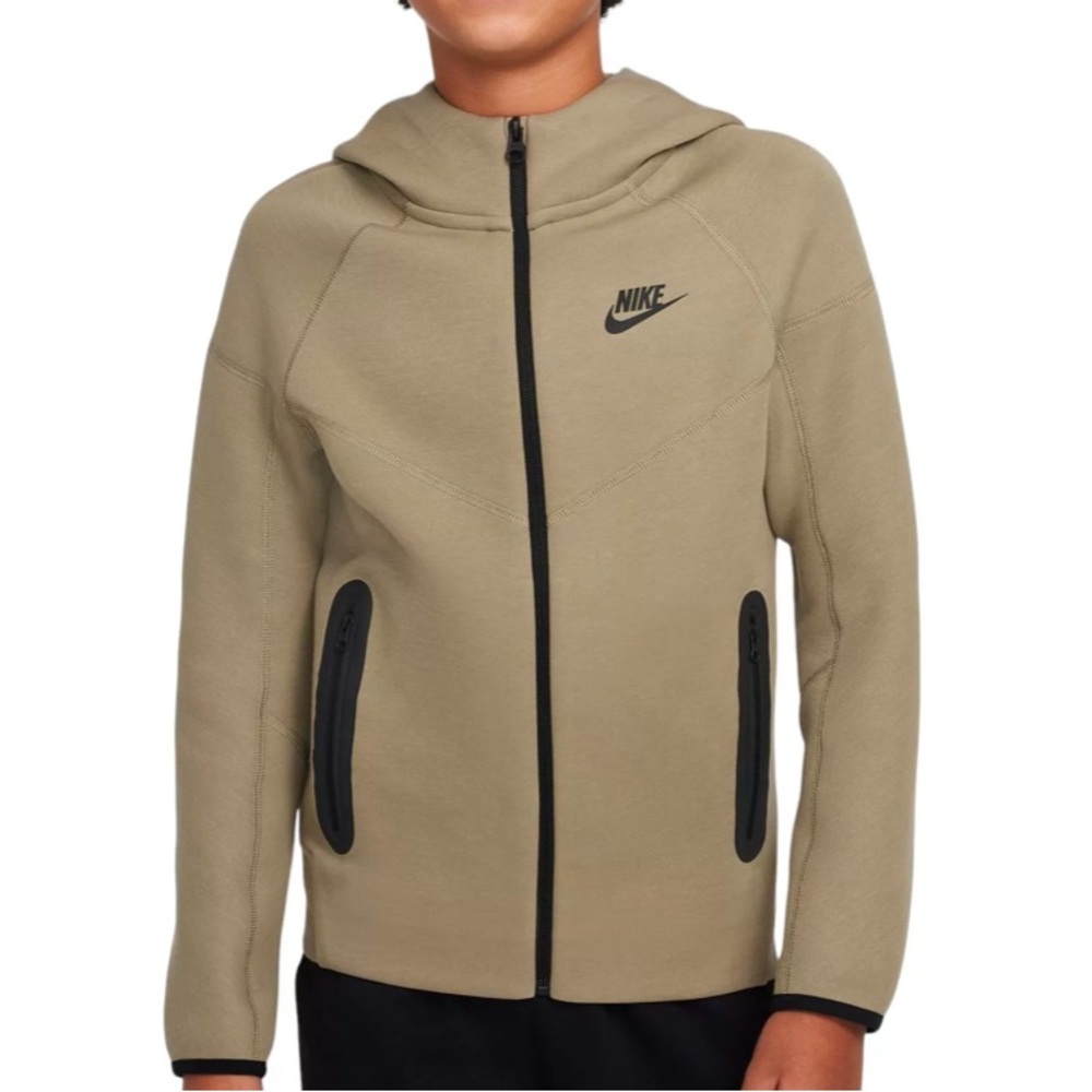Nike Boys' Sportswear Full-Zip Tech Fleece Hoodie